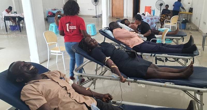 Blood-donation-Some-staff-of-New-Times-Corporation-donating-blood-at-the-North-Industrial-Melcom-branch.Photo-Godwin-Ofosu-Acheampong-.jpg