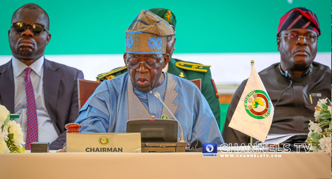 Tinubu ECOWAS CHAIR