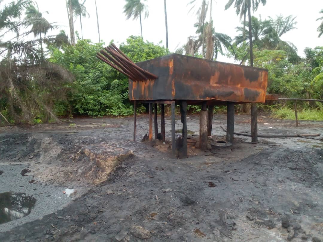 crude oil illegal