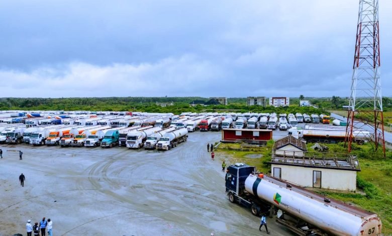 nnpc-trucks for dangote