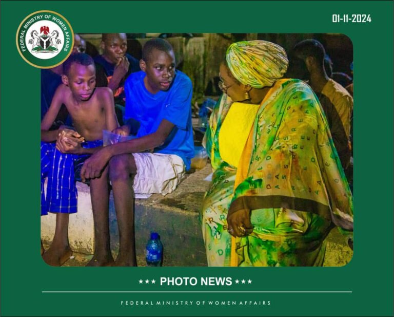 women affairs minister visits minors